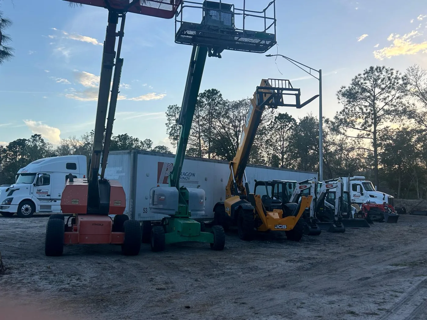 MF Solution boom lift and aerial lift rental