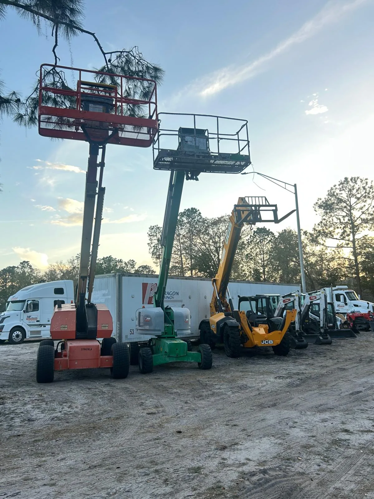 MF Solution equipment fleet in Central Florida