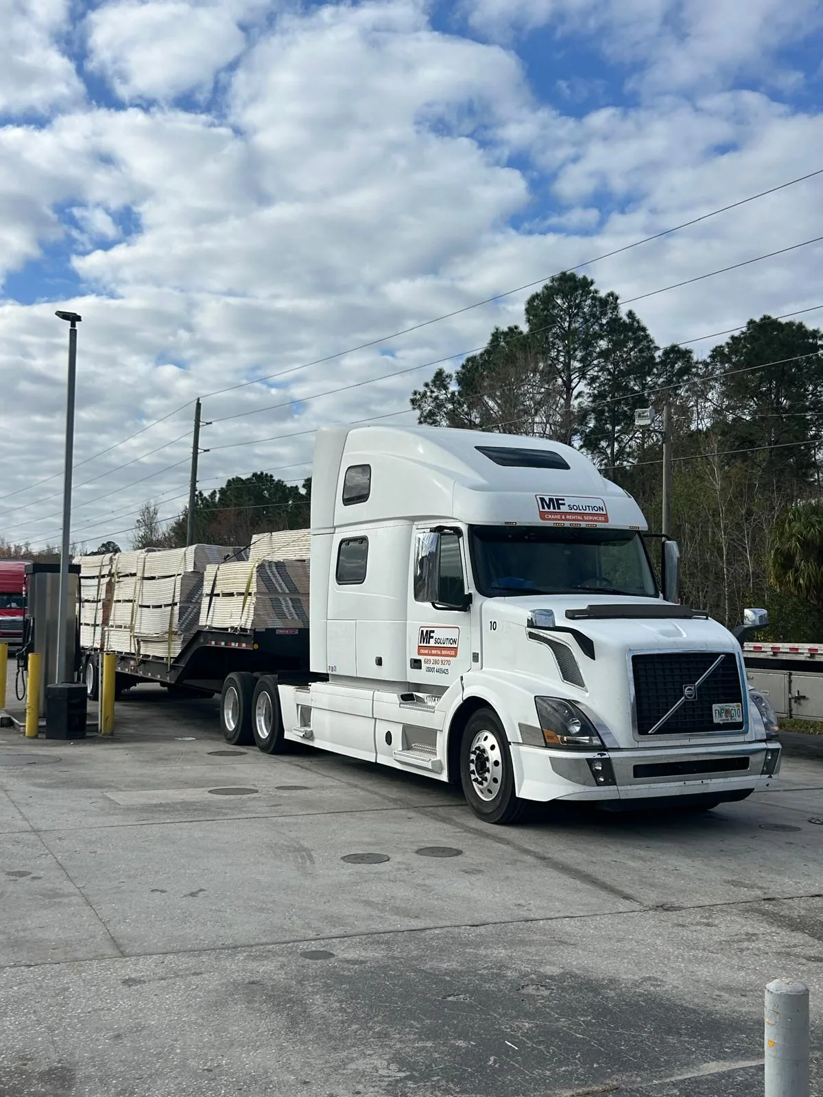 MF Solution truck and hauling services