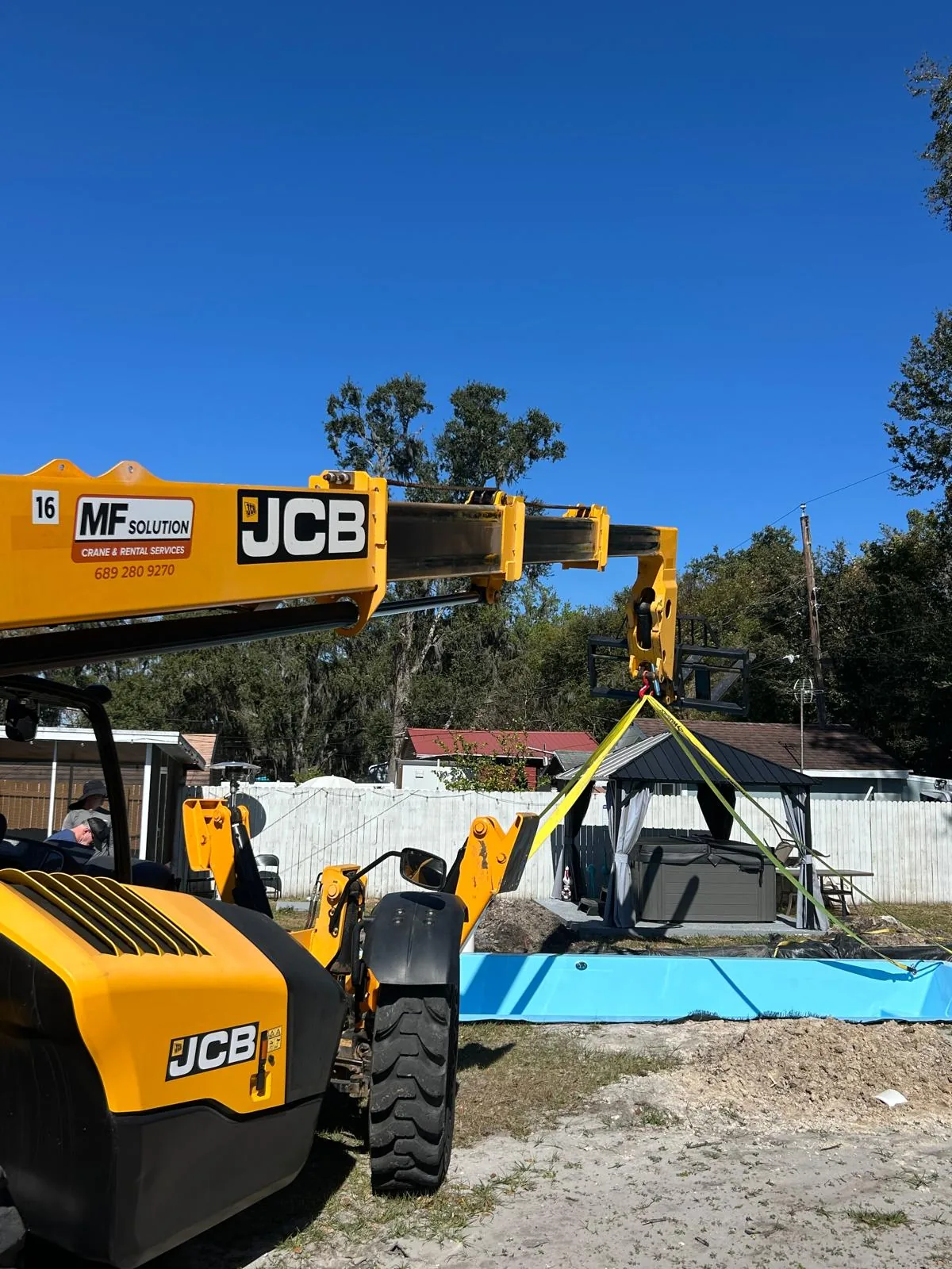 MF Solution telehandler rental